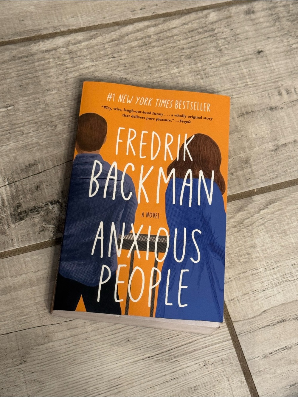 Fredrik Backman "Anxious People" - Paperback
